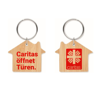 Caritas-Schlüsselanhänger Haus