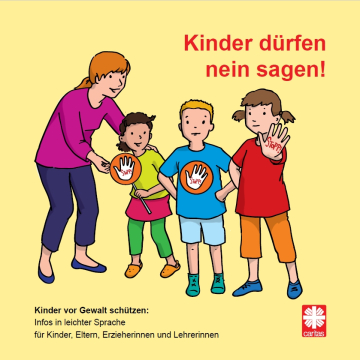 Kinder dürfen nein sagen - Deutsch - 25 Broschüren