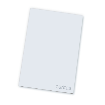 Schreibblock "caritas" DIN A4 (20 Blatt)