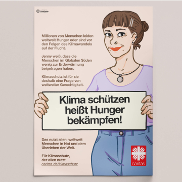 Hunger - Textplakat DIN A2 Hochformat