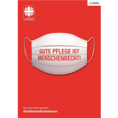 Kampagneplakat "Mundschutz" DIN A3